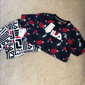 (2) FILA t-shirt Youth t-shirt